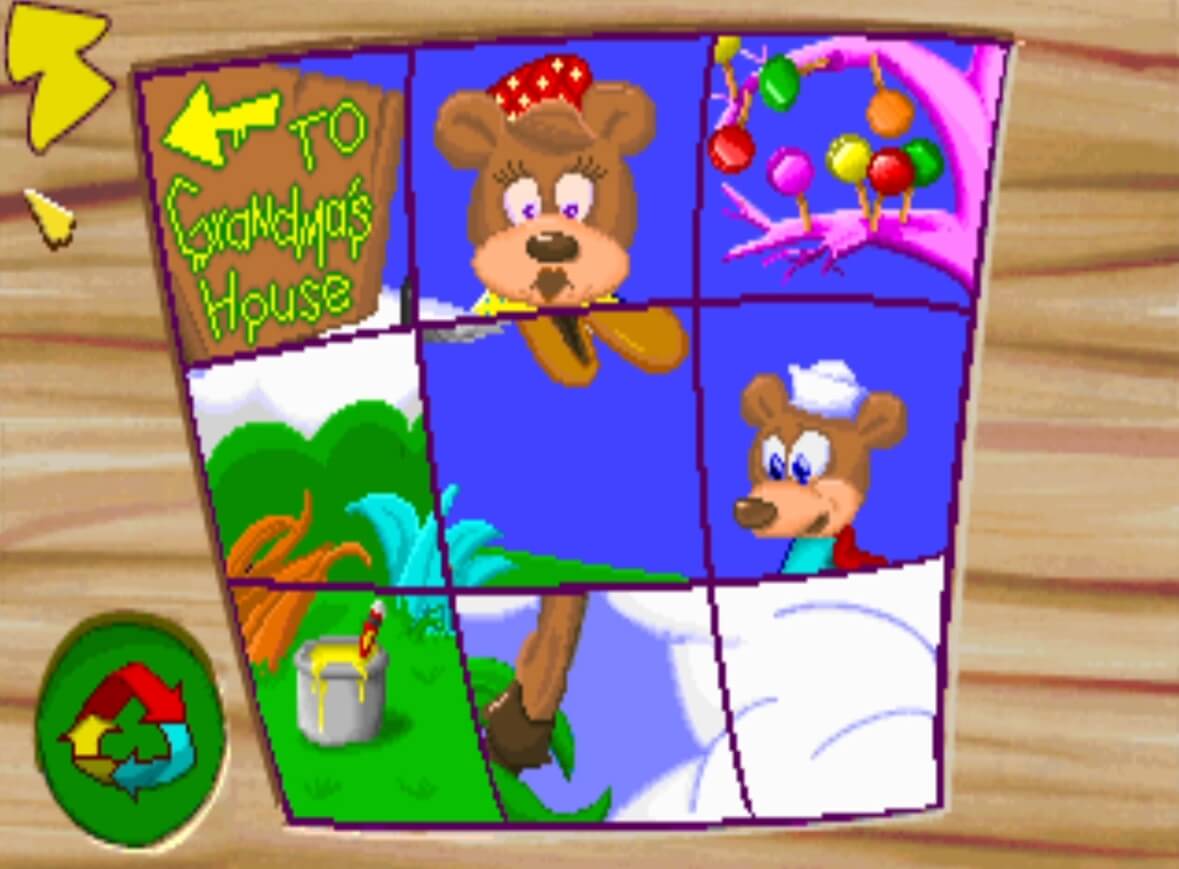 Putt-Putt Joins the Parade - геймплей игры Windows